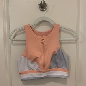 Lovewave zip up sports bra